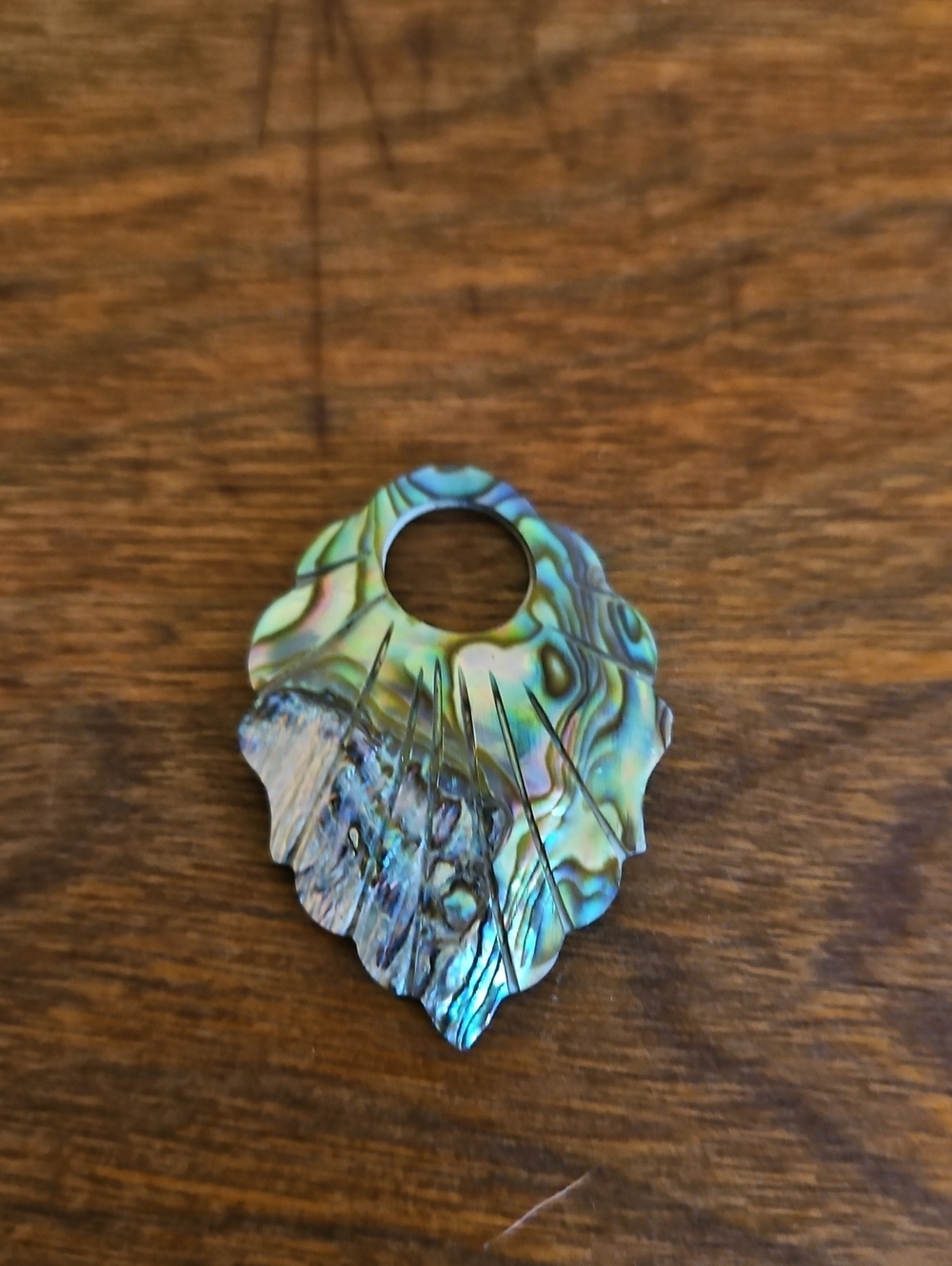 Shell-Inspired Abalone Pendant